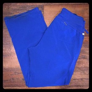 Cherokee Infinity scrub pants. Royal blue.